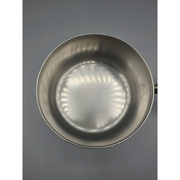 Vintage Revere Ware 1.5 Qt Quart Copper Clad Stainless Double Ring Sauce Pan Lid - Picture 3 of 4